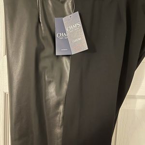 Chaps Leggings Women’s Size 2X Black
